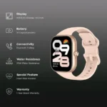 Redmi Move Smartwatch | 1.85" Curved AMOLED AOD Display | Bluetooth Calling | 140+ Sports Modes | HyperOS - Image 4