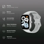 Redmi Move Smartwatch | 1.85" Curved AMOLED AOD Display | Bluetooth Calling | 140+ Sports Modes | HyperOS - Image 10