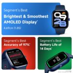 Redmi Move Smartwatch | 1.85" Curved AMOLED AOD Display | Bluetooth Calling | 140+ Sports Modes | HyperOS - Image 19