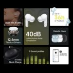 Redmi Buds 5C Bluetooth TWS Earbuds | 40dB Hybrid ANC | Quad Mic | 36H Playback - Image 14