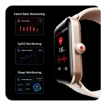 boAt Wave Fury Bluetooth Calling Smartwatch | 1.83" HD Display | Heart Rate & SpO₂ Monitoring | Long Battery Life Black - Image 10