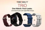 Fire-Boltt Trio Smartwatch (Limited Exclusive Edition) | Bluetooth Calling | 1.83" HD Display | 3 Free Straps - Image 5
