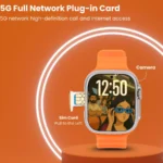 S9 Ultra Android Smartwatch 5G (4GB RAM + 64GB Storage) | 4G/5G SIM | Dual Camera | GPS | Magnetic 2 Strap - Image 4