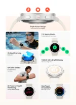 realme Watch S5 | 1.43" AMOLED Display | 5GNSS GPS | Bluetooth Calling | 5ATM Water Resistant | Up to 20 Days Battery - Image 5