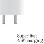 Nothing 45 Watts USB-C Compatible Power Adapter with PD PPS Technology (White) - Image 5