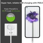 Nothing 45 Watts USB-C Compatible Power Adapter with PD PPS Technology (White) - Image 3