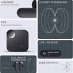 CMF Buds 2a TWS Earbuds | 42dB Hybrid ANC | 12.4mm Drivers | Bluetooth 5.4 | IP54 - Image 8