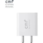 CMF by Nothing 33W Fast Wall Charger | USB Output | Quick Charge 3A | BIS Certified (White)