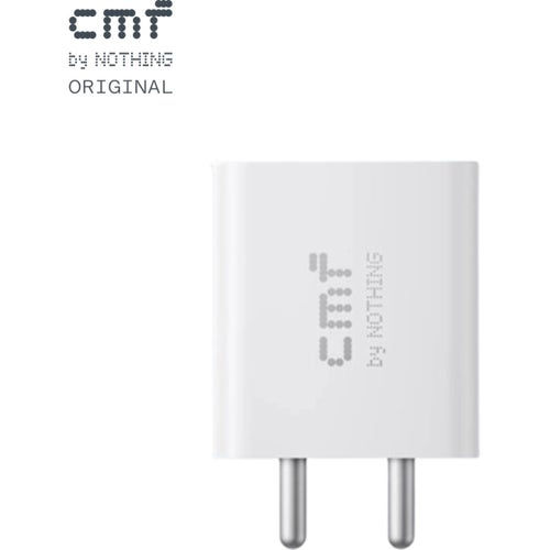 251330_1_ CMF by Nothing 33W Fast Wall Charger | USB Output | Quick Charge 3A | BIS Certified (White) - Image 1