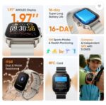 realme Watch 5 | 1.97" AMOLED Display | Built-in GPS | Bluetooth Calling | NFC | Up to 20 Days Battery | IP68 Smartwatch - Image 19