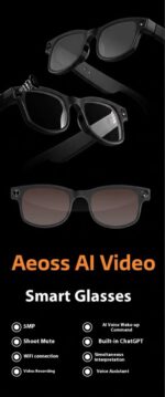 AI Video Smart Glasses | 8MP HD Camera | Real-Time Translation | Bluetooth Calling | 32GB Storage - Image 6