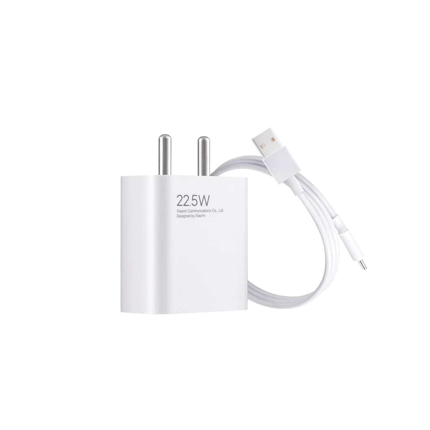 51MMx0CmKYL._SL1500_ MI Xiaomi 22.5W Fast Charger | Quick Charge 3.0 & PD | USB-C Cable Included | White - Image 1