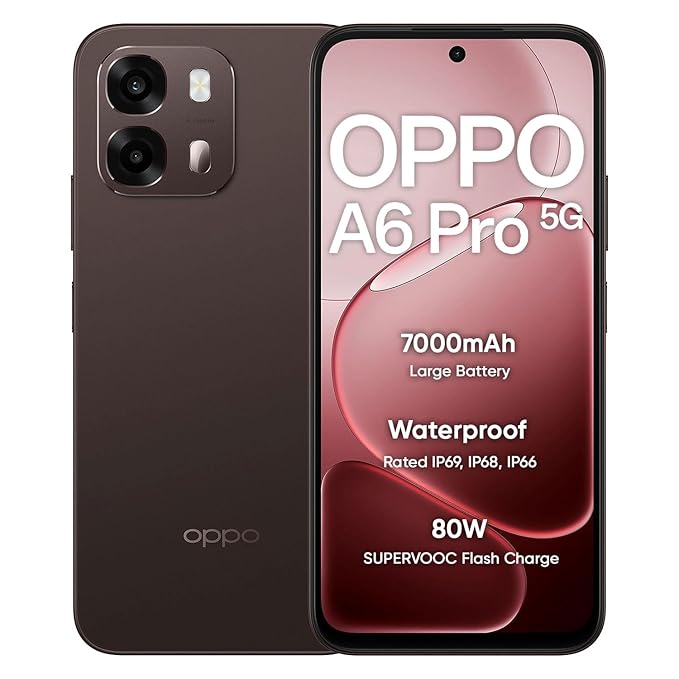 617S5Qqt-IL._SX679_ OPPO A6 Pro 5G | 7000mAh Battery | 80W SUPERVOOC | Dimensity 6300 | 50MP Camera - Image 1