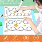 Magical Tracing Workbook Set | 64 Pages | Reusable Alphabet & Number Practice Book - Image 5