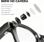 Ray-Ban Copy Meta AI Smart Glasses | 12MP Camera | Live Translation | Open-Ear Audio | Meta AI - Image 5