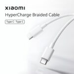 XIAOMI Mi 60W HyperCharge Type-C to Type-C Cable (Braided) | PD Fast Charging | 480Mbps Data Sync | White - Image 8