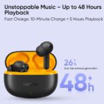 realme Buds T200 Lite | 12.4mm Bass Driver | 48H Playback | AI ENC | Bluetooth 5.4 | Low Latency Gaming - Image 6