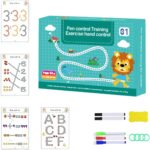 Magical Tracing Workbook Set | 64 Pages | Reusable Alphabet & Number Practice Book - Image 7
