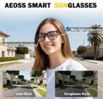 AI Video Smart Glasses | 8MP HD Camera | Real-Time Translation | Bluetooth Calling | 32GB Storage - Image 5