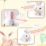 Electronic Bunny Toy for Kids | Hopping & Jumping Rabbit | Moving Ears, Nose & Tail | Soft Plush Toy - Image 7