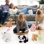 Electronic Bunny Toy for Kids | Hopping & Jumping Rabbit | Moving Ears, Nose & Tail | Soft Plush Toy - Image 10