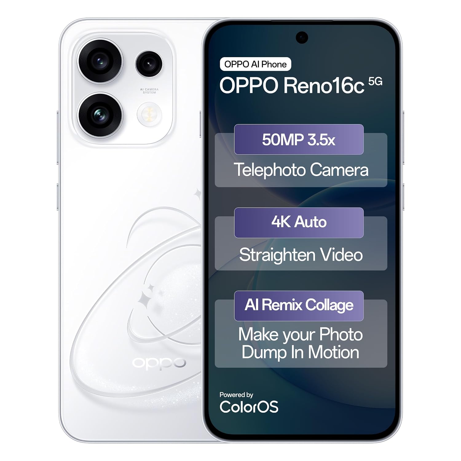 71XRiNSJbeL._SL1500_ OPPO Reno16C 5G – Bigger Battery. Smarter AI. Stunning Design. - Image 1
