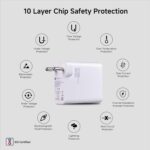 Mi Xiaomi Original 120W HyperCharge Adapter | 6A Type-C Cable Included | Universal Fast Charging | White - Image 2