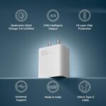 Mi 33W SonicCharge 3.0 USB Charger | Fast Charging Adapter | Quick Charge 3.0 & PD Support | White - Image 7