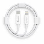 apple iTouch ICB-327 USB-C to Lightning Cable 1M – White - Image 4