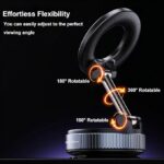 Vacuum Suction Magnetic Phone Holder K007 – 360° Rotatable & 180° Foldable - Image 4