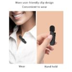 K9 Dual Wireless Microphone (2 Mics) for Mobile - Image 3