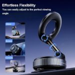 Vacuum Suction Magnetic Phone Holder K007 – 360° Rotatable & 180° Foldable - Image 3