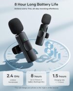 K9 Dual Wireless Microphone (2 Mics) for Mobile - Image 7