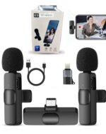 K9 Dual Wireless Microphone (2 Mics) for Mobile