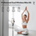 K9 Dual Wireless Microphone (2 Mics) for Mobile - Image 5