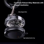 Vacuum Suction Magnetic Phone Holder K007 – 360° Rotatable & 180° Foldable - Image 6