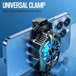 X20 Mobile Cooler Fan For Gaming USB Air Cooler (Silver, Black) - Image 8