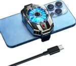 X20 Mobile Cooler Fan For Gaming USB Air Cooler (Silver, Black) - Image 9