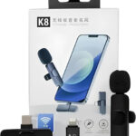 K8 Wireless Microphone Model 2 for YouTube, Reels & Lectures